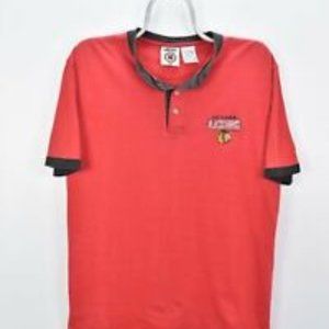 VINTAGE NHL CHICAGO BLACKHAWKS RED T-SHIRT | MEDIUM